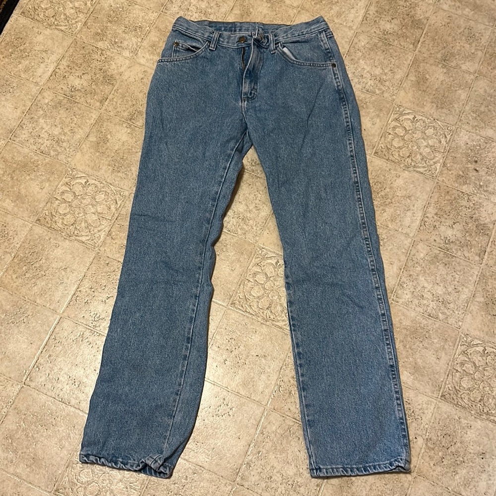 Mens wrangler 96501SL relaxed fit straight leg 30x32